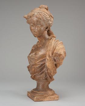 Simon Louis Boizot, SIMON LOUIS BOIZOT, terracotta, signed and dated 1774.