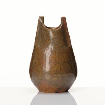 Anders & Bess Wissler, a stoneware vase, Ateljé Solklinten, Mariefred, Sweden 1915.