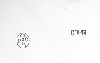 PARTI SILVER, 7 delar, bla Rolf Karlsson och Rey Urban, 1900-tal. Tot vikt ca 900 gram.