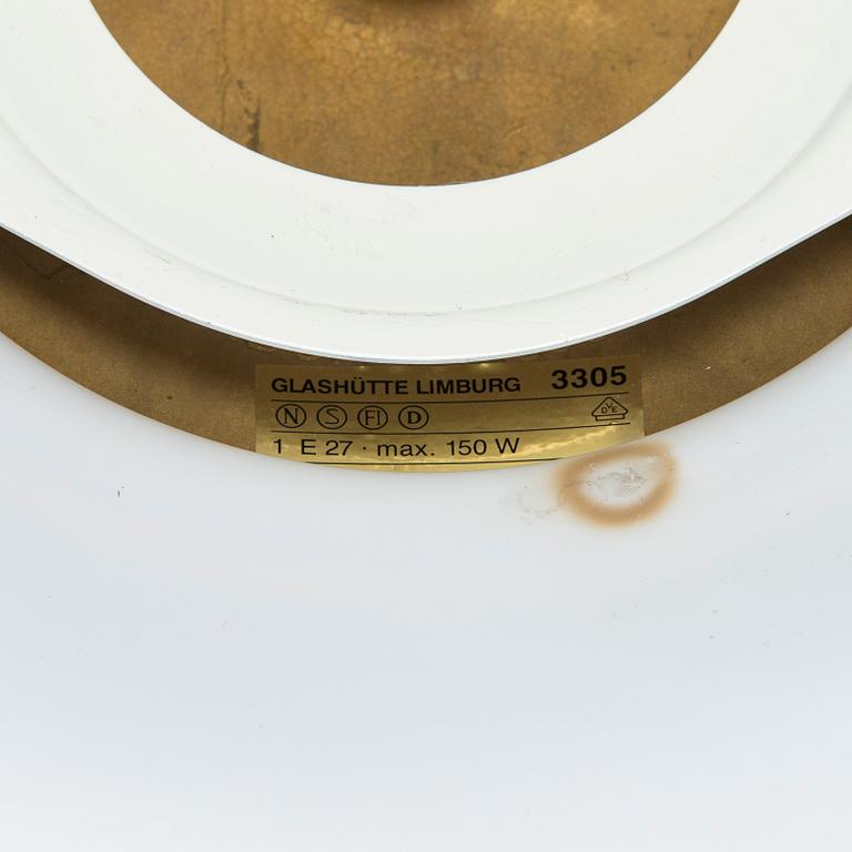 Seinävalaisimia, 5 kpl, Glashütte Limburg, Saksa 1980-luku.