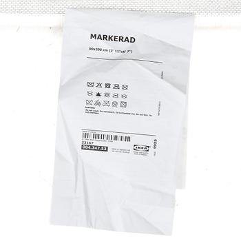 Virgil Abloh, a carpet, 'Kvitto' ('Receipt'), IKEA x Virgil Abloh, the 'MARKERAD' collection, c 197 x 90 cm.