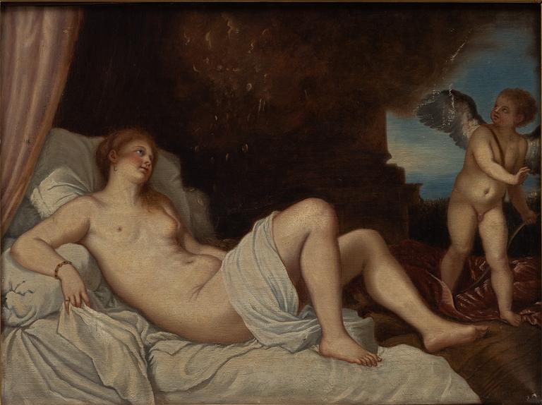 Mårten Eskil Winge, attributed, Danaë and the Golden Rain.