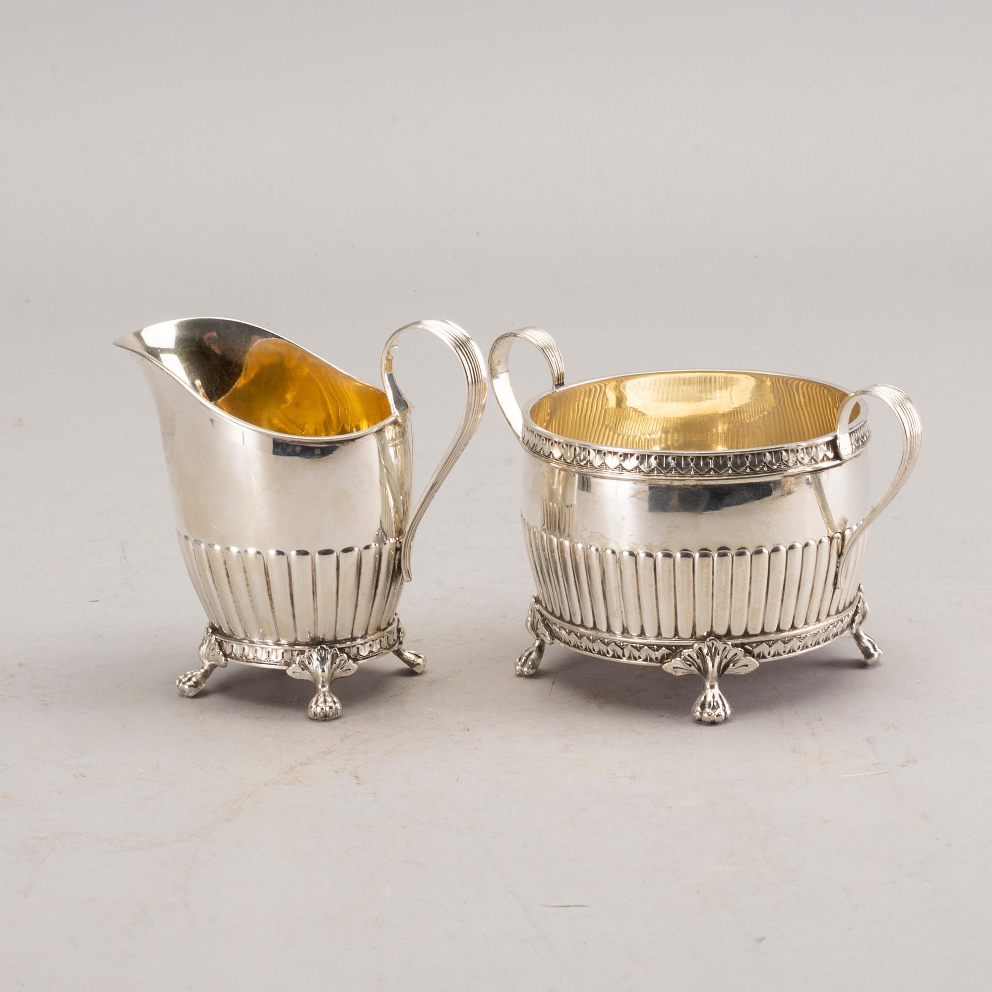 A three pieces coffee set from 1924.