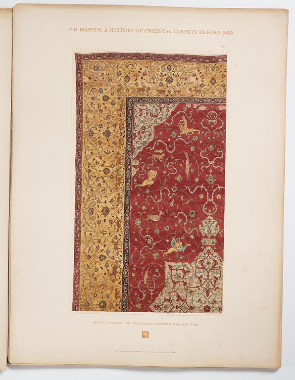 Fredrik Robert Martin: "A History of Oriental Carpets before 1800", Vienna, 1906.