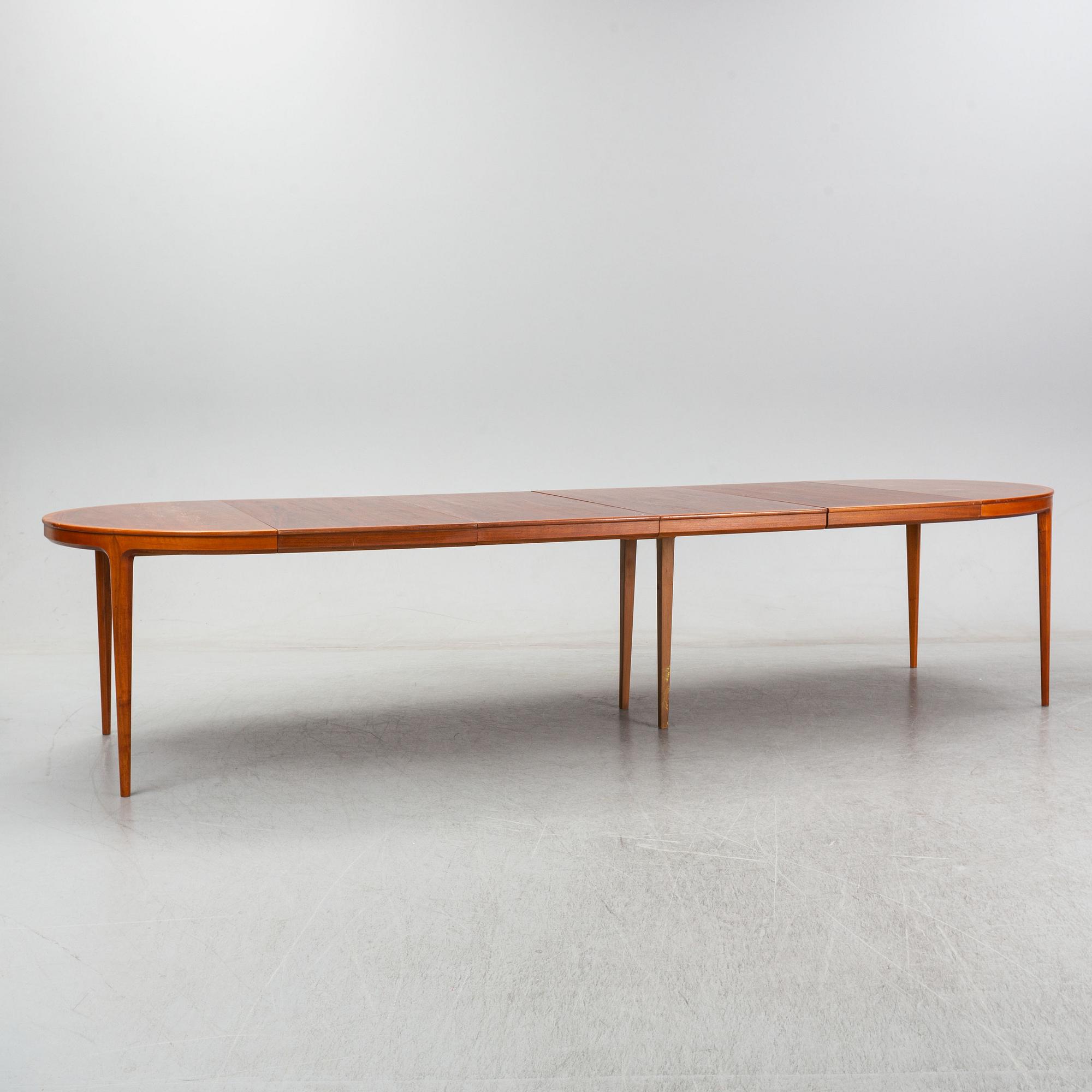 Bertil Fridhagen, matbord, "Diamant", Bodafors 1960-tal.