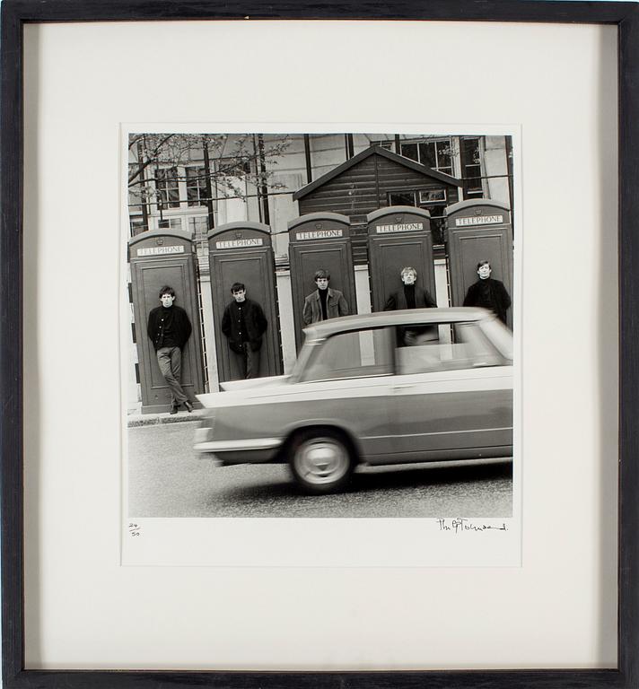 PHILIP TOWNSEND, gelatin silver print "Rolling Stones", signed Philip Townsend amd numbered 24/50.