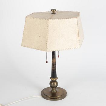 Harald Notini, a model "15009" table lamp, Arvid Böhlmarks Lampfabrik, Sweden, 1930's.