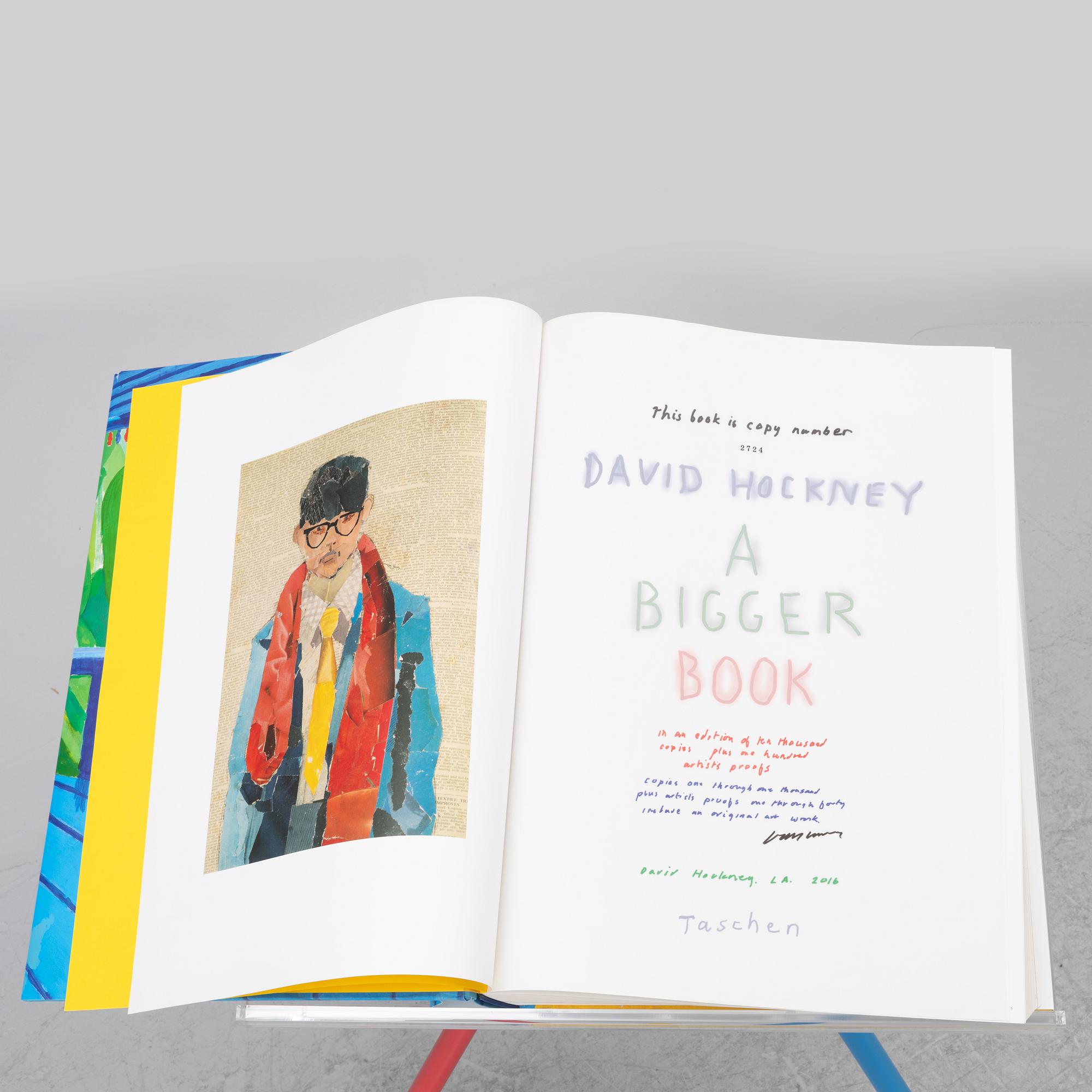David Hockney, "Sumo". A Bigger Book by Taschen.