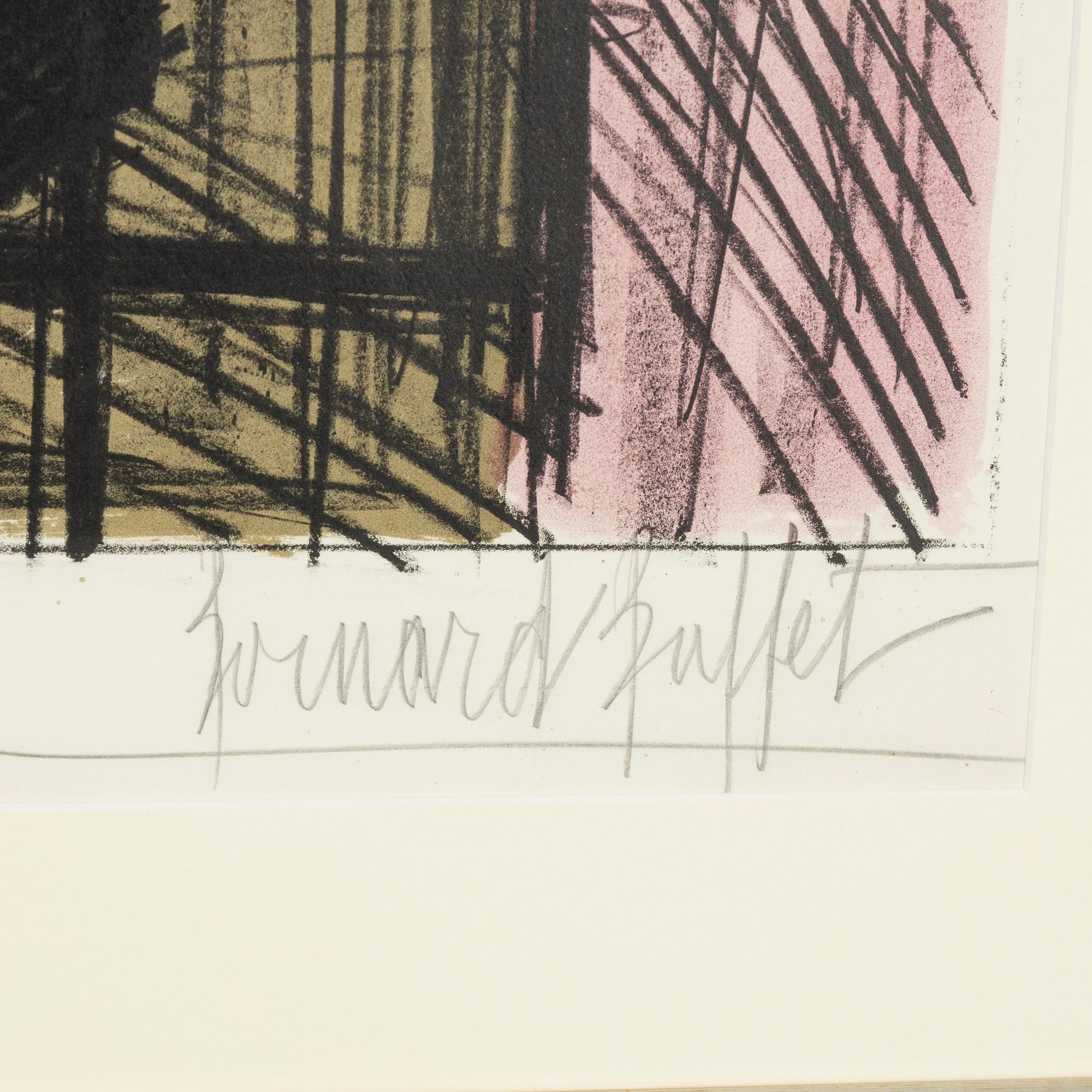 Bernard Buffet, "Le fers à repasser".