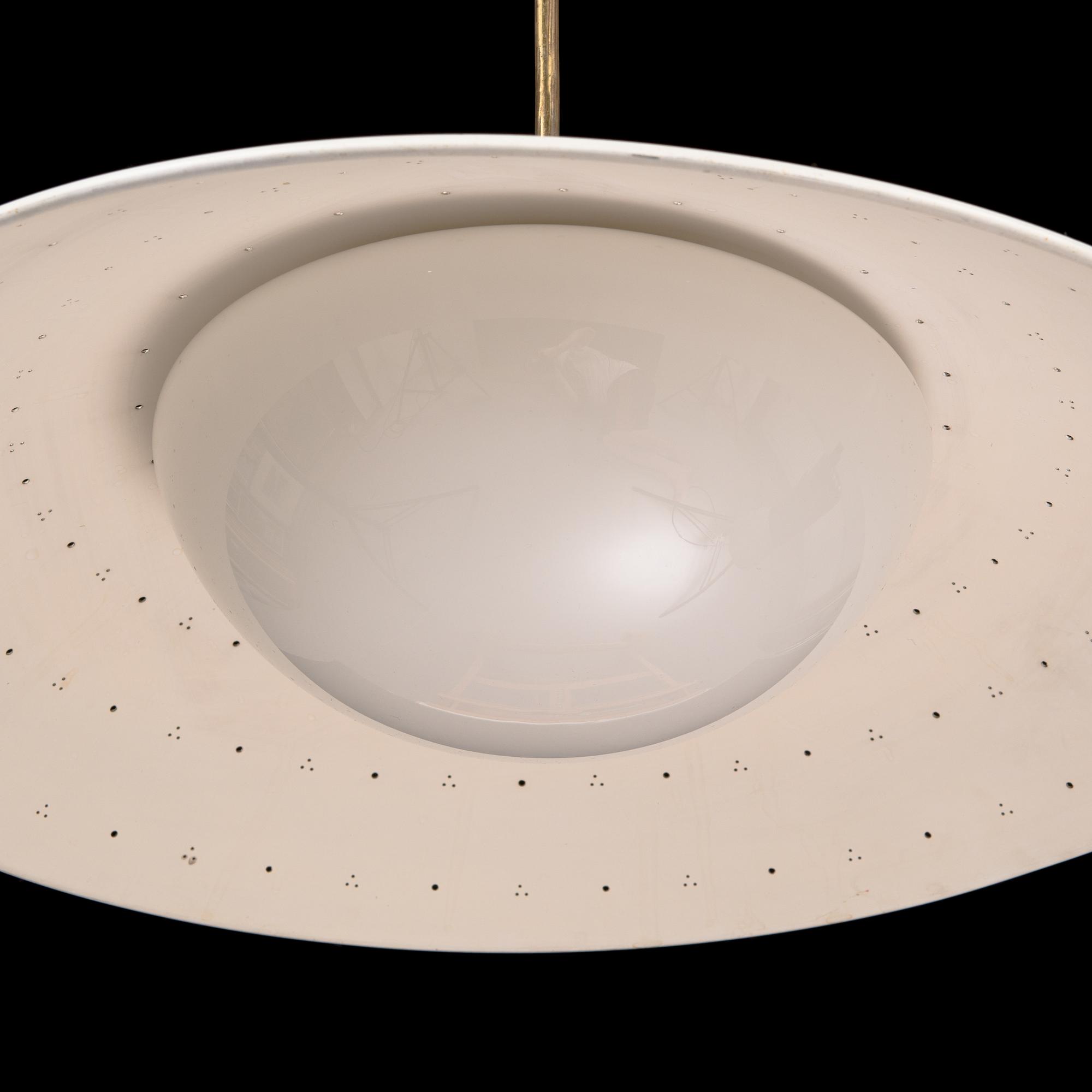 Lisa Johansson-Pape, A mid 20th century '1104' pendant light for Orno Stockmann.