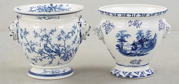 YTTERFODER, 2 st, flingods, Rörstrand och Gustavsberg 1800/1900-tal.