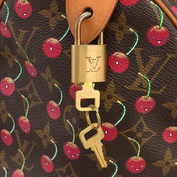 LOUIS VUITTON, "Monogram cerises cherry Speedy 25", limited edition s/s 2005.