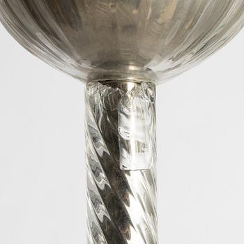 Fritz Kurz, Ceiling lamp, model KD 897/1, Orrefors, 1940s.