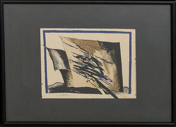 BO HULTÉN, lithograph in colours signed and numbered 301/700.