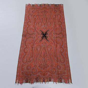 PAISLEYSJAL, omkring år 1900. Ca 310 x 155 cm.