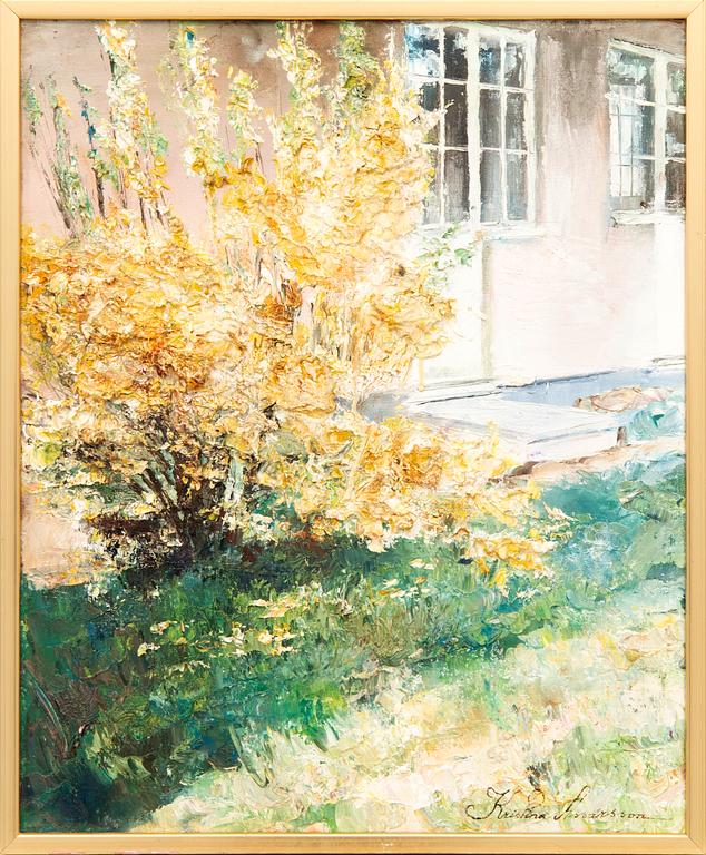 Kristina Assarsson, Blommande buske.