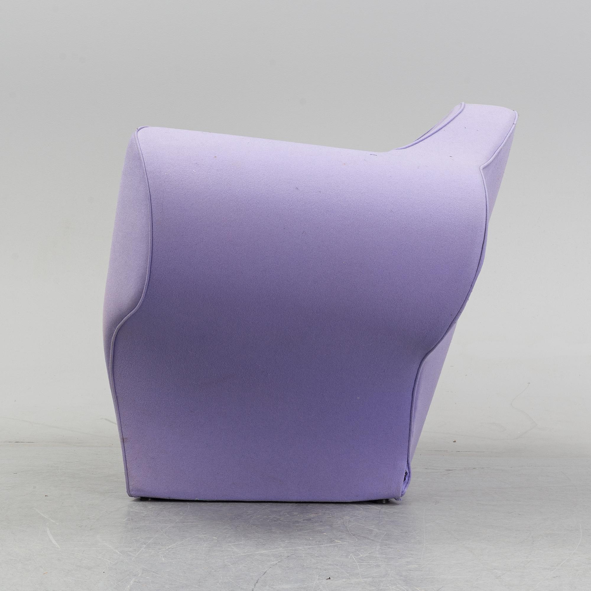 A 'Big Easy' chair by Ron Arad for Moroso designed 1999.