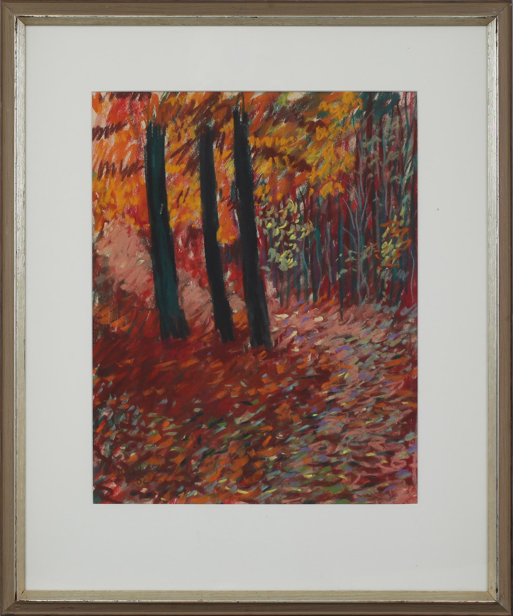 INGE SCHIÖLER, pastell, signerad och daterad -56.