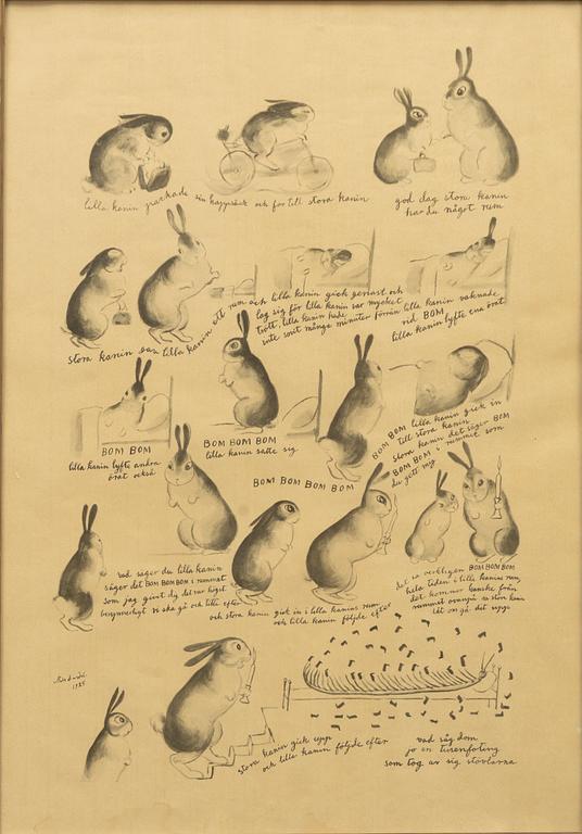 Nils von Dardel, "Lilla Kanin".