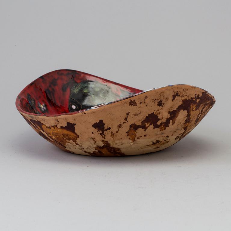 A BOWL, ceramics, probably Italy, 1950s / 60s.