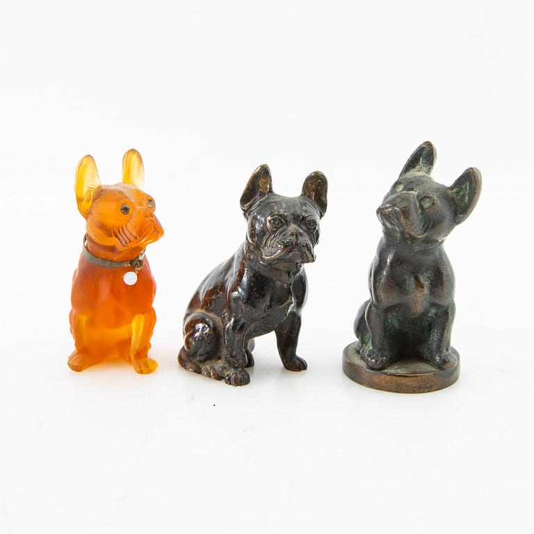 Figures, 7 pcs, 20th century.