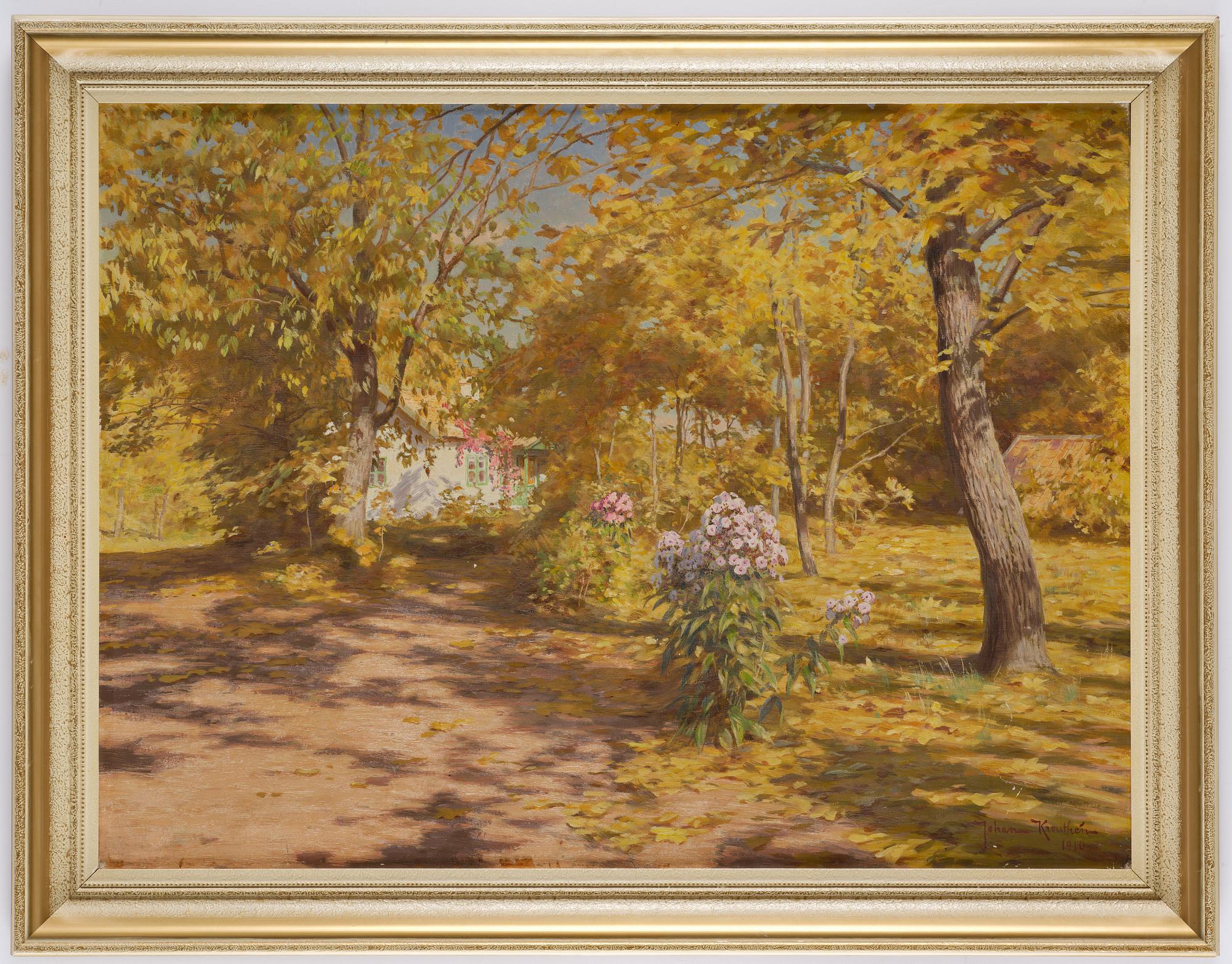 Johan Krouthén, Höstlandskap.