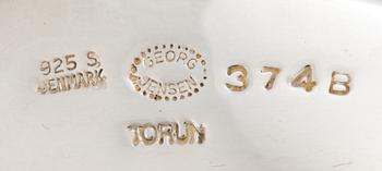 VIVIANNA TORUN BÜLOW-HÜBE, pendant/brooch, 'Möbius' Georg Jensen, sterling silver.