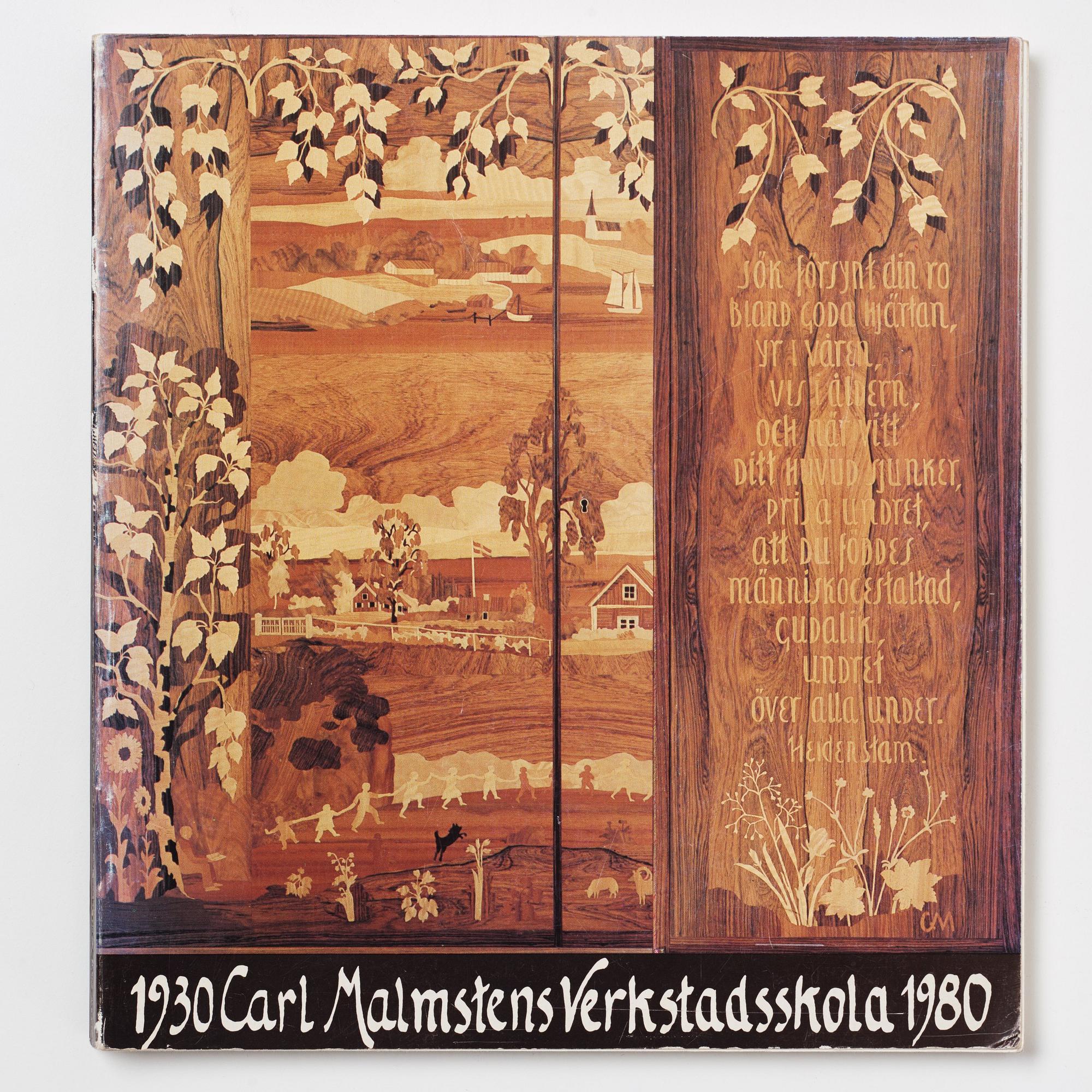 Carl Malmsten, skåp, "Raimond", utfört som gesällprov av snickarmästare Gunnar Franke 1964.