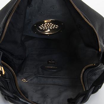 Mulberry, a black leather 'Daria' hobo bag.