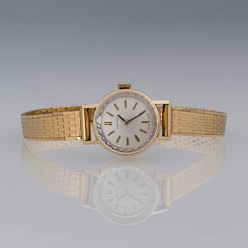 CERTINA, wrist watch, 18K gold, 19 mm.