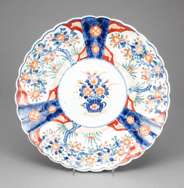FAT 3 st, porslin, Japan, 1800/1900-tal.