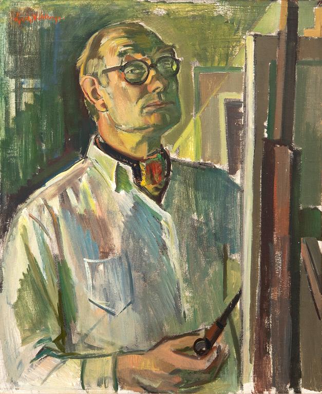 Gerhard Wihlborg, "Självporträtt".