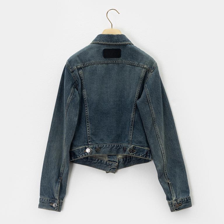 Gucci, jeansjacka, storlek 38.