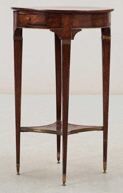 A late Gustavian table by A. Lundelius, master 1778.