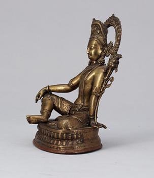 BUDDHA, brons. 1800-tal. Tibet.