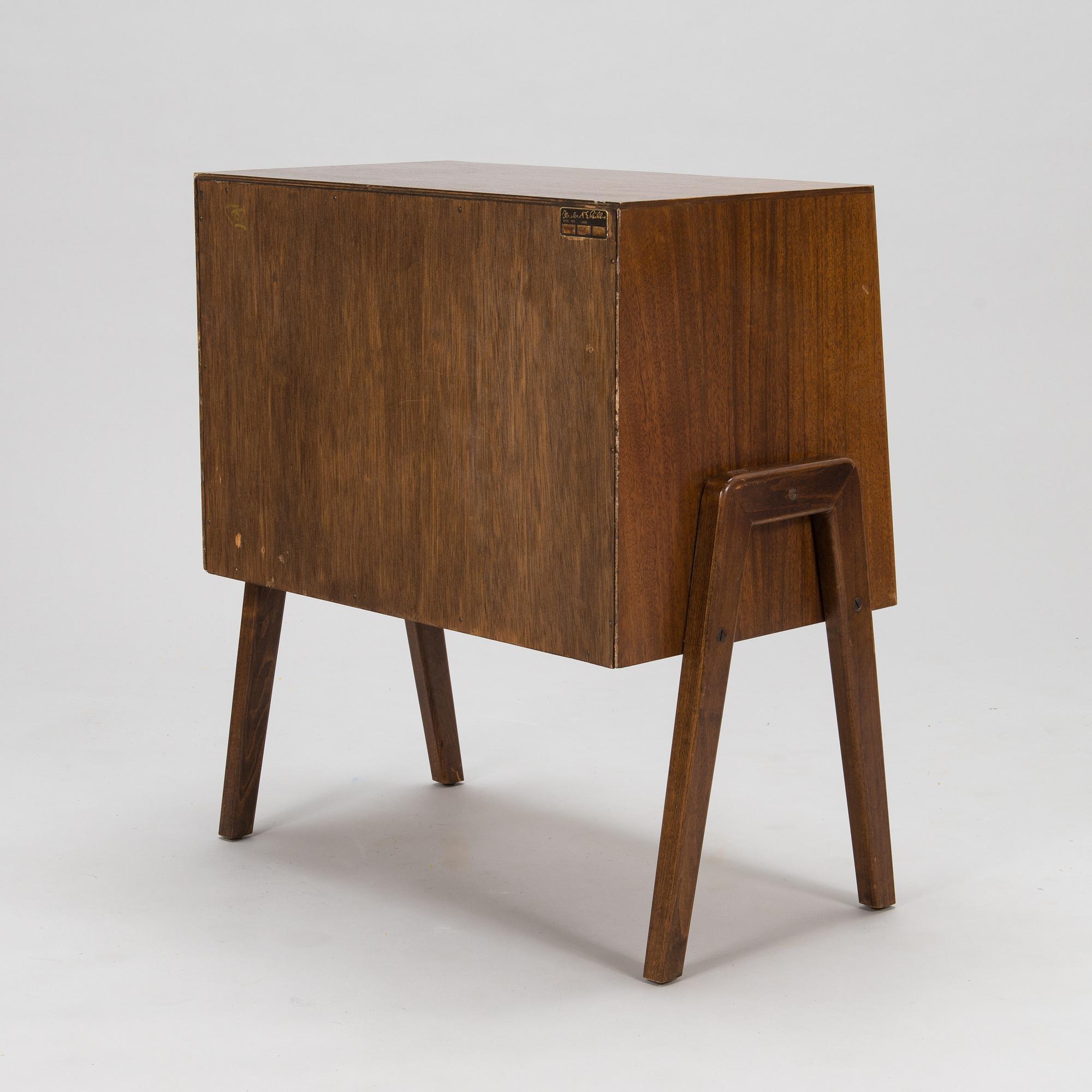 Herbert E. Gibbs, a record storage cabinet, London, 1950s.