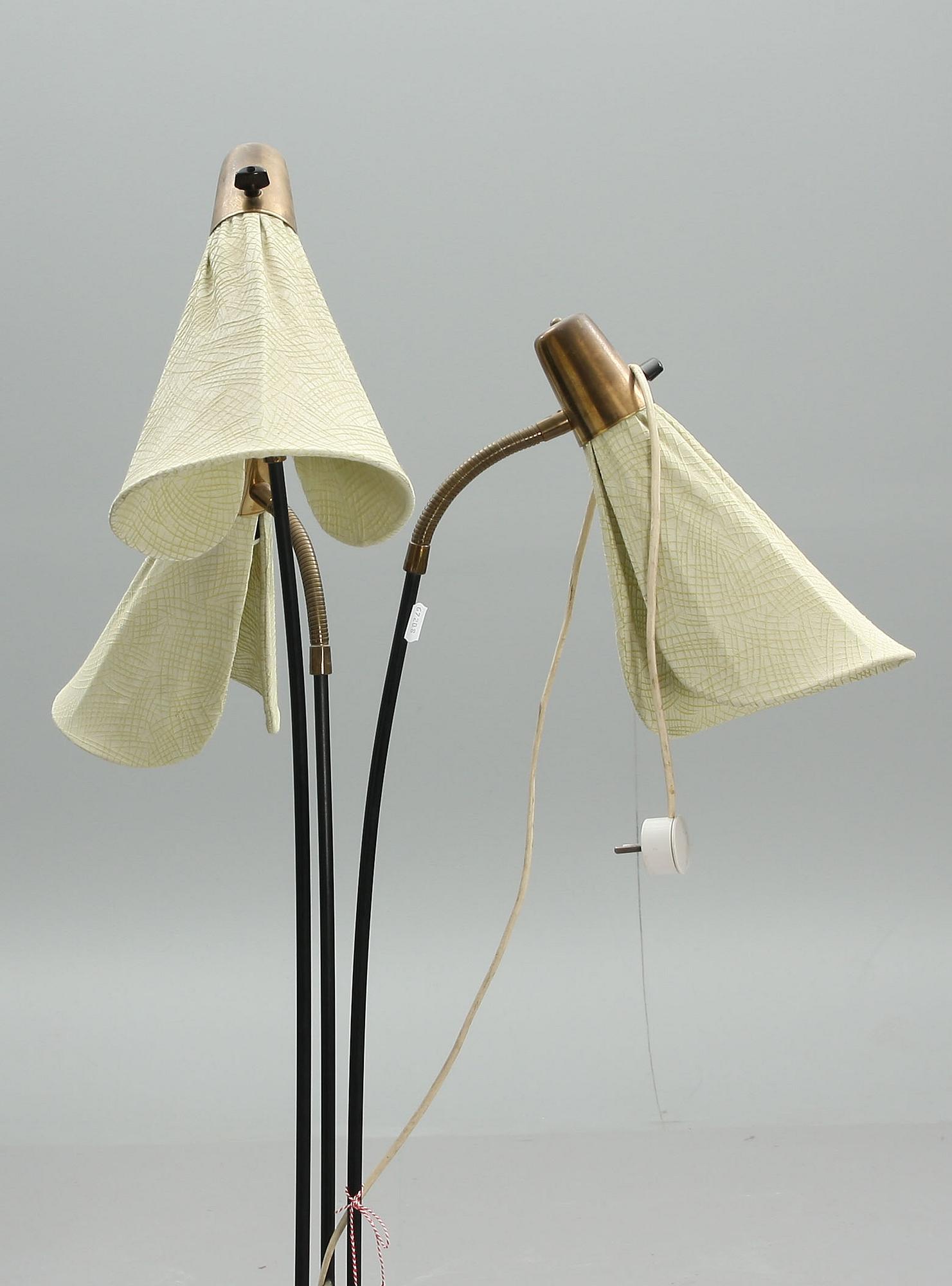 GOLVLAMPA, 1900-tal.