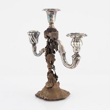 Olle Olls, a candelabra/light object, 2021.