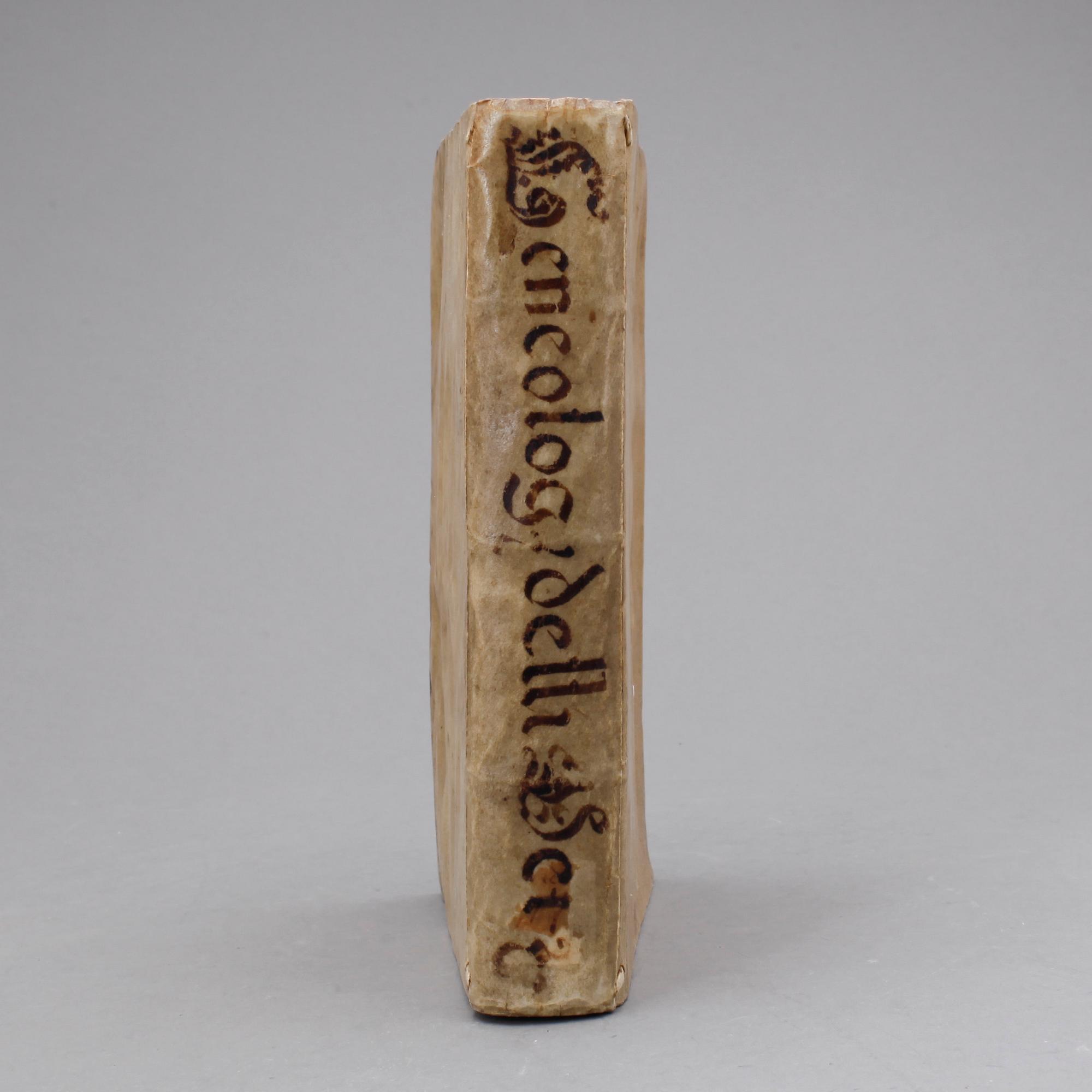 GIOVANNI BOCCACCIO, La Genealogia De Gli Dei Gentili.., Venedig 1574.