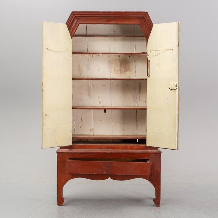 A painted cabinet from Jämtland, dated 1826.