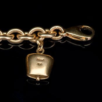 ARMBAND, CHOPARD, 18K guld, briljantslipade diamanter.