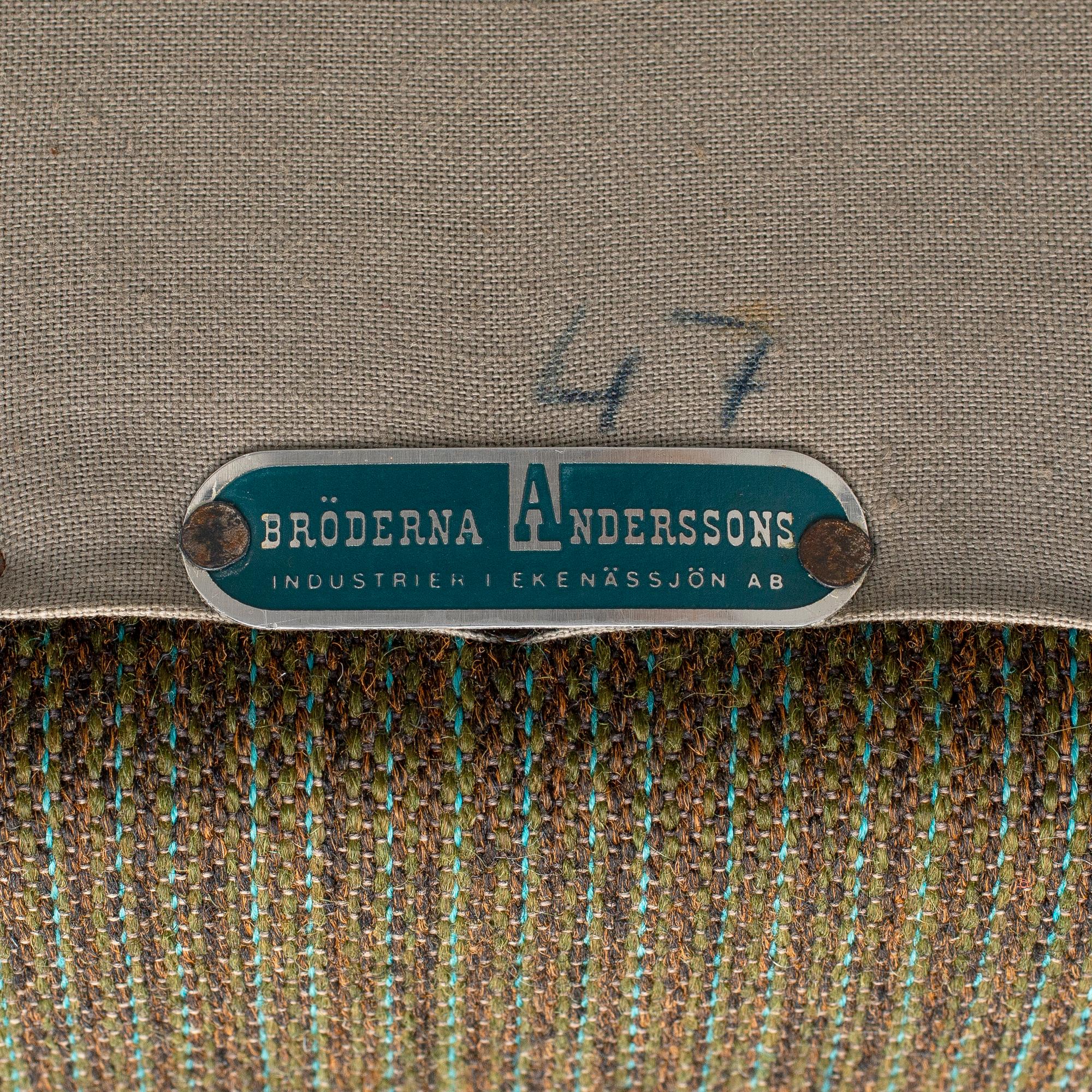 SOFFA, Bröderna Andersson, 1950-60-tal.