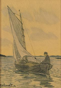 Roland Svensson, Seglats.