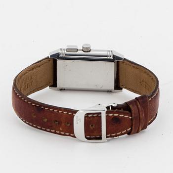 JAEGER-LE COULTRE, Reverso Memory, wristwatch, 23,5 x 33,5 (38,5) mm.