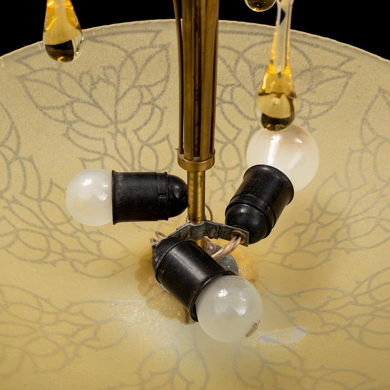 A mid 20th century ceiling lamp.