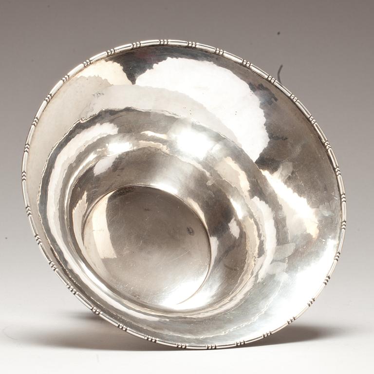 SKÅL, silver, Hallbergs, 1929, vikt ca 420g.