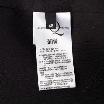 Alexander McQueen, rock, italiensk storlek 48.