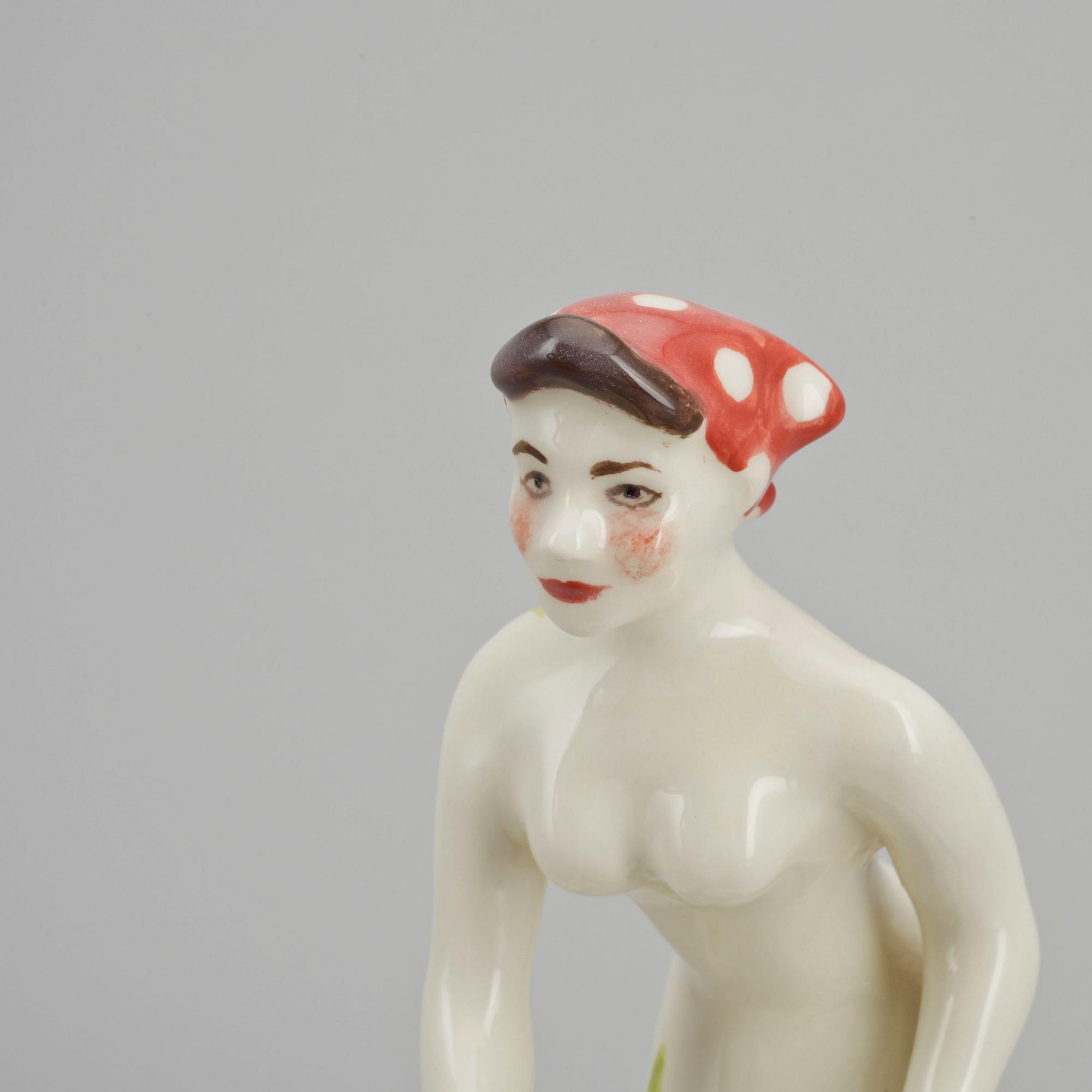 GITTAN JÖNSSON, figurin, porslin, signerad o daterad 2011.