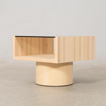 Sami Kallio, coffee table, "Cube/Circle", no. 1 prototype, made by Sami.