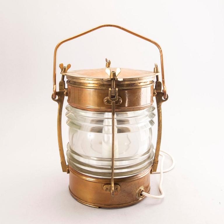 Anchor lantern, Telford, Grier, Mackay & Co Ltd Glasgow, 200th Century first half, mid.